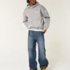 Mörk tvätt Broderat logo Superbaggy jeans Mörk tvätt Broderat logo Superbaggy jeans