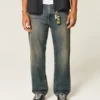 Mörk tvättade baggy jeans Mörk tvättade baggy jeans