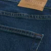Mörk tvättade lösa jeans Mörk tvättade lösa jeans