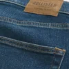 Mörkblå atletiska skinny jeans