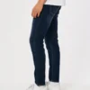 Mörkblå atletiska skinny jeans Mörkblå atletiska skinny jeans