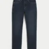 Mörkblå atletiska skinny jeans Mörkblå atletiska skinny jeans