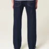 Mörkblå raka jeans Mörkblå raka jeans