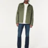 Mörkblå slim straight jeans Mörkblå slim straight jeans
