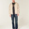Mörkblå slim straight jeans Mörkblå slim straight jeans