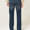 Mörkblå slim straight jeans Mörkblå slim straight jeans