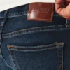 Mörkblå slim straight jeans Mörkblå slim straight jeans