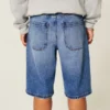 Mörkblå superbaggy jeansshorts Mörkblå superbaggy jeansshorts