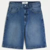 Mörkblå superbaggy jeansshorts Mörkblå superbaggy jeansshorts