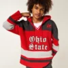 Ohio State University Buckeyes grafisk hockeyjersey-hoodie