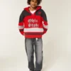 Ohio State University Buckeyes grafisk hockeyjersey-hoodie
