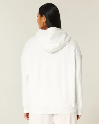 Oversized hoodie med tryck från årskursen ’26