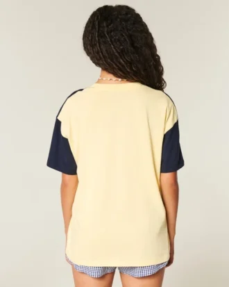 Oversized T-shirt med Brasilien-motiv