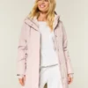 Parkas med fuskpälsfoder Parkas med fuskpälsfoder
