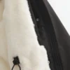 Parkas med fuskpälsfoder Parkas med fuskpälsfoder