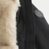 Parkas med fuskpälsfoder Parkas med fuskpälsfoder