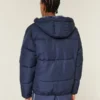 Puffjacka med fuskpälsfoder
