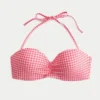 Push-up-bikinitopp med balconette-skärning