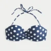 Push-up-bikinitopp med balconette-skärning