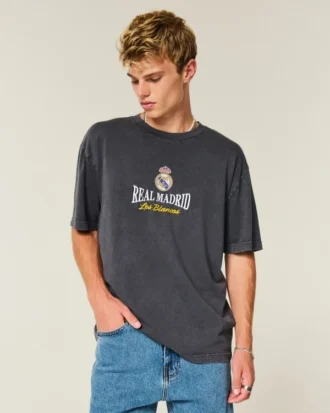 Real Madrid CF-T-shirt med tryck