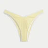 Ribbad högbenad V-midja Cheekiest bikinitrosa