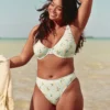 Ribbad högt skuren Cheekiest bikinitrosa