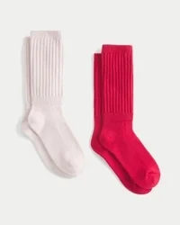 Ribbade strumpor, 2-pack Ribbade strumpor, 2-pack