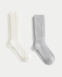 Ribbade strumpor, 2-pack Ribbade strumpor, 2-pack