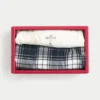 Schweizisk grafisk T-shirt och flanellpyjamasbyxor