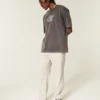 Seersucker Loose Pull-On Pants Seersucker Loose Pull-On Pants