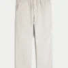 Seersucker Loose Pull-On Pants Seersucker Loose Pull-On Pants