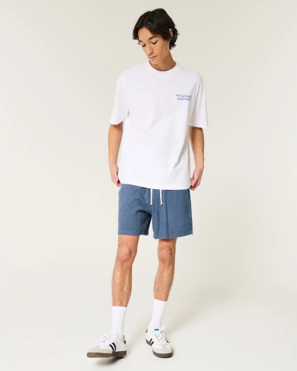 Shorts i linneblandning Shorts i linneblandning