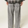 Skater Baggy Jeans i tvättad grå färg