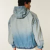 Skaterjacka i denim med dragkedja Skaterjacka i denim med dragkedja