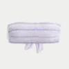Smockad bandeau-bikinitopp Smockad bandeau-bikinitopp