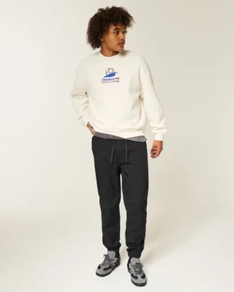 Sportiga joggingbyxor