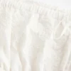 Strapeless broderad babydollklänning