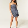 Strapeless Knit Skort Dress Strapeless Knit Skort Dress