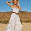 Strapeless Smocked Maxi Dress Strapeless Smocked Maxi Dress