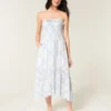 Strapeless Smocked Maxi Dress Strapeless Smocked Maxi Dress