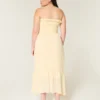 Strapeless Smocked Maxi Dress Strapeless Smocked Maxi Dress