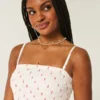Strapless Smocked Bodice Mini Dress Strapless Smocked Bodice Mini Dress