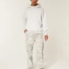 Superbaggy jeans i kamouflage