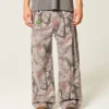 Superbaggy jeans i kamouflage