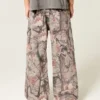 Superbaggy jeans i kamouflage