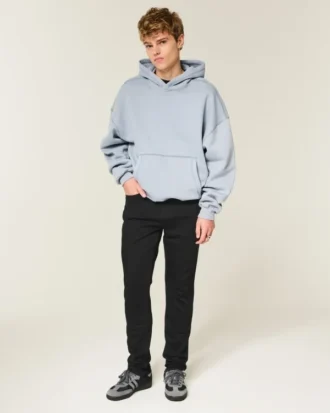 Svart No Fade Athletic Skinny Jeans