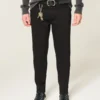 Svart No Fade Athletic Skinny Jeans