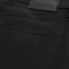 Svart No Fade Athletic Skinny Jeans
