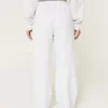 Sweatpants med hundmotiv och vida ben Sweatpants med hundmotiv och vida ben