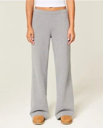 Sweatpants med vida ben